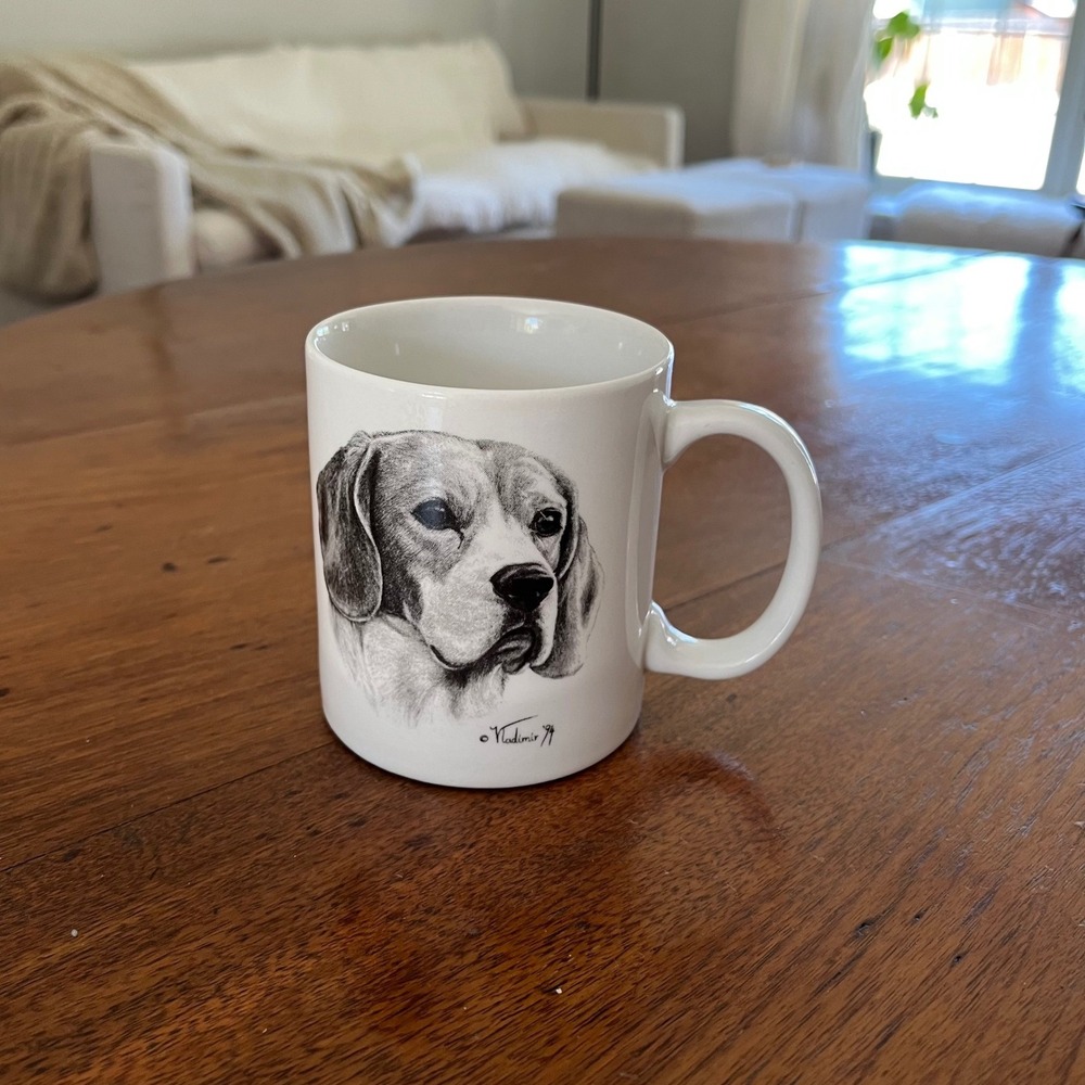 Vintage Beagle Dog Mug‎